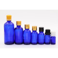 Blue Essential Oil Glass Bottle with Dropper (NDB07)